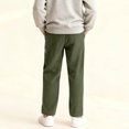 thumbnail image 7 of Tiijoy Little Boys Corduroy Sweatpants Relaxed Fit Straight Leg Casual Pants, Sizes 5-16, 7 of 7