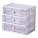 thumbnail image 4 of Organizador de escritorio perfecl con 3 cajones blanco, 4 of 8