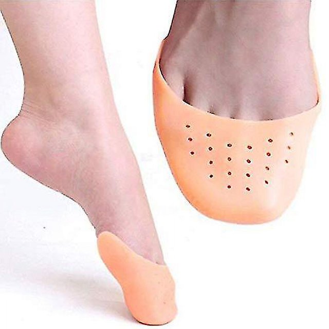 3 pares de punteras de silicona para Ballet, almohadillas para puntas de Ballet, Protector de punta, Protector de protección medio completo para dedos