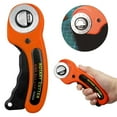 thumbnail image 2 of 45Mm Round Wheel Rotary Cutter Orange,Kaireo 45Mm Round Wheel Cutter Quilting Sewing Roller Fabric Cutting Tools Orange,Ensuring Precise and Efficient with Every Cut, 2 of 6