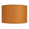 thumbnail image 3 of Classic Burlap Drum Lampshade, 8-inch to 16-inch Bottom Size Available Fuchsia 16", 3 of 7