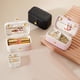 thumbnail image 1 of Mini Joyero de Viaje | Joyero Portátil de Terciopelo para Mujeres y Niñas | Caja de Regalo para Dama de Honor con Compartimentos | 9,5 X 5 X 5 Cm, Piel Sintética Blanca o Rosa, 1 of 7