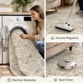 thumbnail image 5 of SIXHOME 8'x10' Area Rugs for Living Room Washable Rugs Carpet Medallion Traditional Rugs for Bedroom Dinning Room Office Soft Non Slip Large Area Rug Retro Home Decor Beige, 5 of 8
