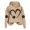 Khaki, variant on LOVZFMLL Sweatshirt for Women Heart Print Long Sleeve Loose Fit Cute Fall Clothes 2025 Women Fashion Hooded Pullover Comfort