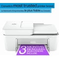 thumbnail image 5 of HP DeskJet 4255e Wireless All-in-One Colour Inkjet Printer, 5 of 5
