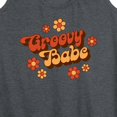 thumbnail image 3 of Instant Message - Groovy Babe - Women's Racerback Tank Top, 3 of 6