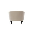 thumbnail image 4 of Lia Mid-Century Barrel Accent Chair, Sky Neutral, 4 of 11