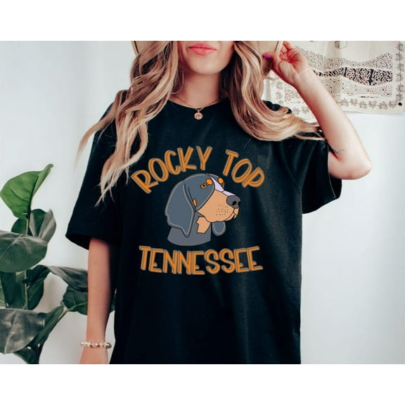 MiyazakiLy Rocky Top Tennessee Football Sweatshirt - Smokey Vols Football Fan Shirt - Tennessee Fall Preppy Mascot Sweater