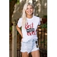 thumbnail image 3 of Cute Heart Best Mom Ever Mother's Day Women's Plus Size Graphic Tee Brisco Brands 5X, 3 of 5