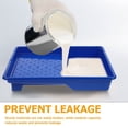 thumbnail image 3 of Raindrops Paint Pans Trays Paint Tray Blue Plastic for Painters 1Set, 3 of 7