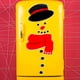 thumbnail image 3 of JM Imanes de nevera de muñeco de nieve, decoraciones navideñas, imanes grandes para nevera, decoraciones navideñas a cuadros de búfalo rojo y negro para refrigerador, gabinetes de puertas de metal JM JM, 3 of 5