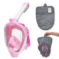 thumbnail image 4 of Masque de Plongée Ensemble de Snorkeling Lunettes de Natation Masque Facial Sans Silicone, 4 of 6