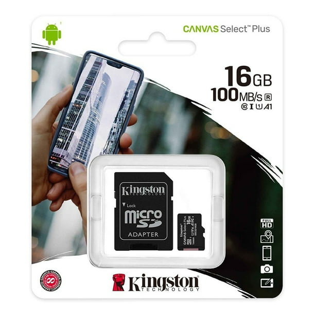 Tarjeta De Memoria SDHC Kingston 4GB/128GB/256GB/512GB/Micro SD