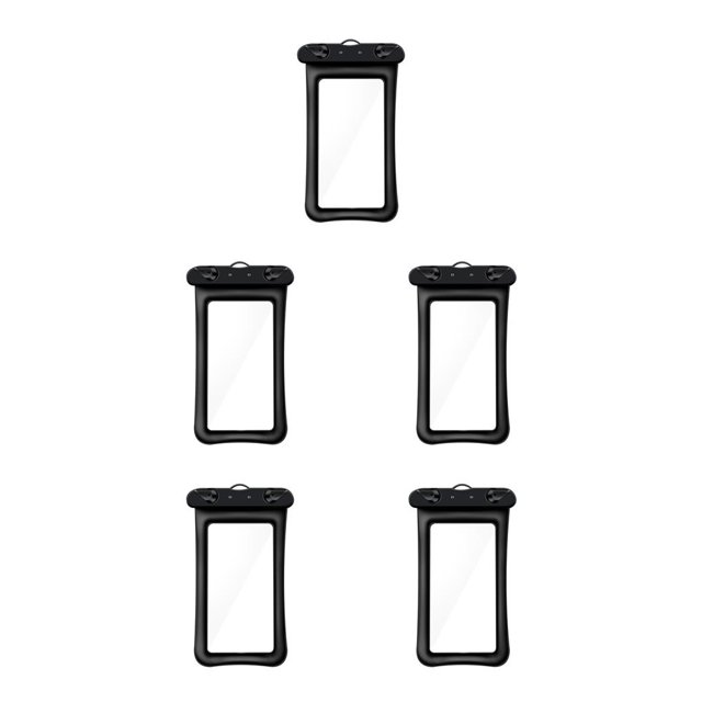 Seitruly Bolsa sellada de doble capa para teléfono móvil, caja de PVC transparente impermeable para piscina Type2 NO2