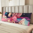 thumbnail image 6 of Body Pillow Cover, Hip Hop People No.111 Body Pillow Cases with Zipper Soft Breathable Smooth Skin Friendly Long Pillow Case 20x60 inches, 1Pcs, 6 of 7