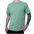thumbnail image 5 of cllios Men's Crewneck Shirts Quick Dry Moisture Wicking Performance Tshirts Athletic Fitness Sports Tee Shirts Casual Short Sleeve Workout Shirts, 5 of 8