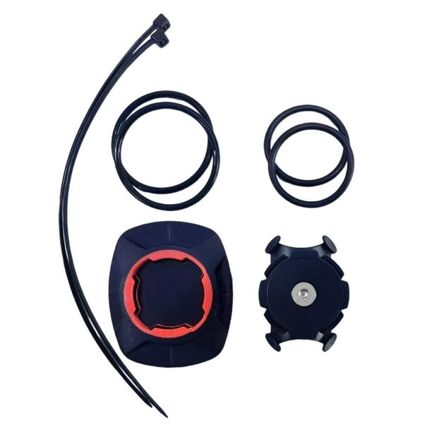 Soporte antivibración para teléfono de bicicleta Hugo rojo