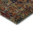thumbnail image 4 of Addison Rugs Mayfield Washable Traditional Oriental Paprika Rectangle Rug, 5' x 7'6", 4 of 6