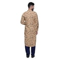 thumbnail image 5 of Atasi Printed Pathani Kurta With Salwar For Men Indian Summer Ethnic Set, 5 of 5