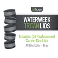 thumbnail image 2 of Juego de tapas de repuesto REDUCE Waterweek Tritan 414 ml y 591 ml, paquete de 5, 2 of 3