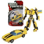 Hasbro Year 2006 Transformers Movie Series Deluxe Class 6 Inch Tall Robot Action Figure - Autobot BUMBLEBEE with Double Missile Launching Blasters (Vehicle Mode: Classic 1974 Camaro)