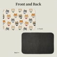 thumbnail image 2 of Pofeuu Shiba Head Face Print Hem Mat 40x60 - Multipurpose Doormat for Indoor & Outdoor Use - Welcome Your Guests with our Entrance Mat, 2 of 6