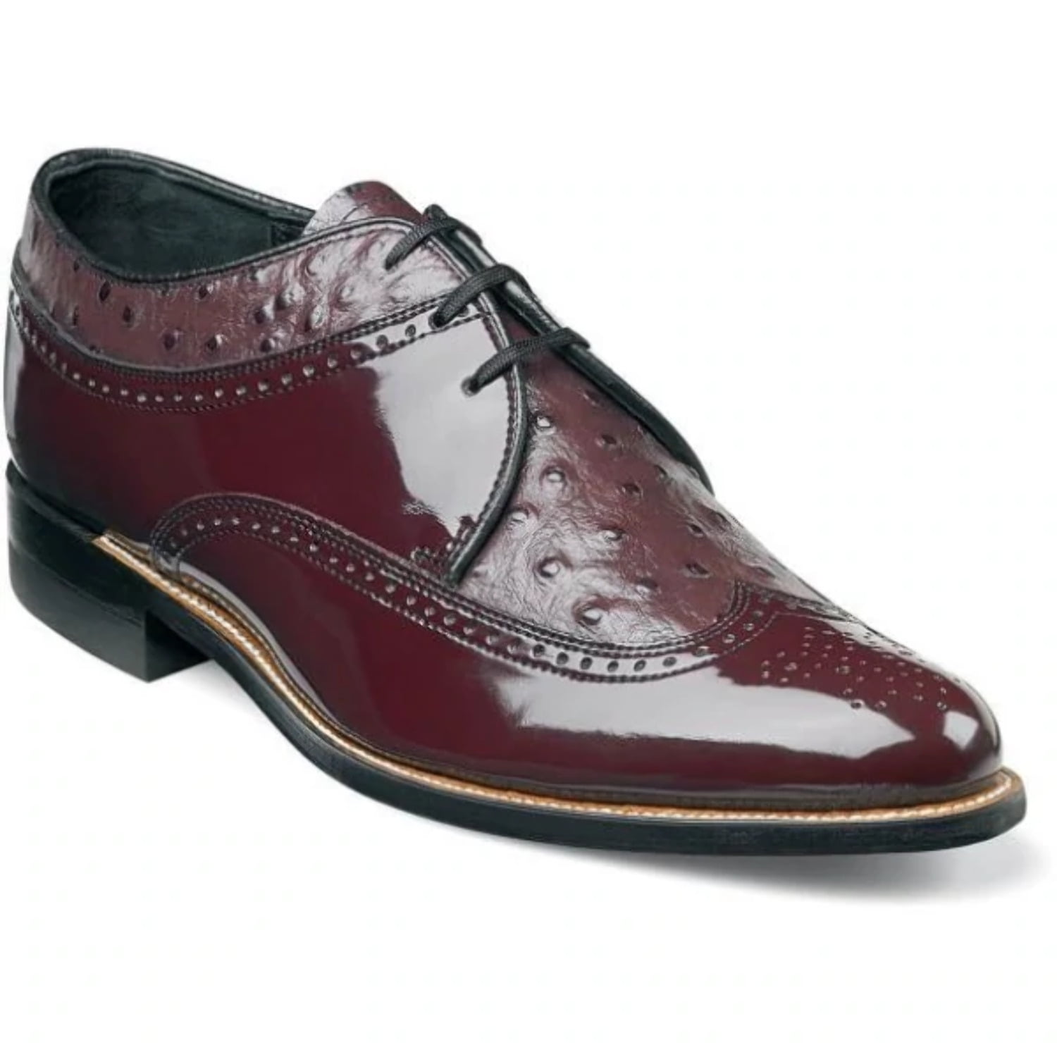 Stacy Adams Mens Dayton Burgundy Shoes Wing Tip Nigeria Ubuy