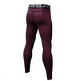 thumbnail image 2 of Leggings MAYNOS para niño, secado rápido, pantalones de compresión para jóvenes, mallas deportivas, capa base de baloncesto (rojo), 2 of 8