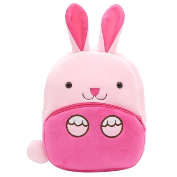 Mochila preescolar de felpa animalitos