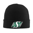 thumbnail image 1 of Tuque Saskatchewan Rugriders Tricotée Chaude d'Hiver, 1 of 5