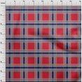 thumbnail image 3 of oneOone Viscose Chiffon Fabric Madras Check Print Fabric By Yard 42 Inch Wide, 3 of 4