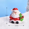 thumbnail image 1 of Lindo micro paisaje de muñeco de nieve de Papá Noel, decoración de bonsái de bricolaje, decoración de nieve, león marino, decoración navideña, 1 of 5