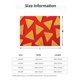 thumbnail image 5 of Fotbe Tortilla chips Manta de Franela con Estampado, Manta Ultrasuave para Cama, Sofá, Auto, Hipoalergénica y Antibolitas-40"x30", 5 of 6
