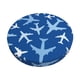 thumbnail image 1 of Balery Airplanes in the Sky Fundas de asiento para taburete de bar redondo de tela de terciopelo ajustables que protegen de arañazos y manchas para sillas de 14 a 17 pulgadas.-12 inch, 1 of 7