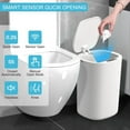 thumbnail image 3 of Cubo de Basura Inteligente de 12 Litros, Cubo de Basura Automático con SmartSensor, Cubo de Basura de Cocina, Baño/Oficina Sin Contacto, 3 of 5