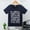 Navy, variant on Dyfzdhu Kids Toddler Children Boys Spring Summer Graphic Letter T-shirt Clothing