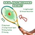 thumbnail image 3 of Juego de raquetas de tenis AboveGenius Kids de 21 pulgadas para niños de 4 a 6 años con bolsa, 3 of 9