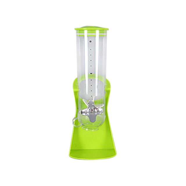Bigersell Cereal Dispenser with Cup, Dry Food Dispenser Rice Grain Cereal Storage Containers Dispenser Green