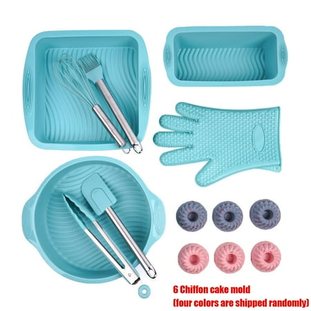 

Silicone Mold Ca Ba Mould Tool Baking Set Round Square Toast Bread Muffin Pan Kitchen Utensils Cooking Ca Spatula Gloves