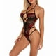 thumbnail image 4 of Lencería sexy de encaje para mujer, ropa interior con perspectiva, vendaje, mono, ropa de dormir, L Sweethay XX000100-03, 4 of 7