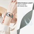 thumbnail image 4 of Liangnv - Paquete de 6 correas elásticas de nailon para Apple Watch Series Ultra SE 8, 7, 6, 5, 4, 3, 2, 1, 40 mm, 38 mm, 44 mm, 42 mm, 45 mm, 41 mm y 49 mm, para mujer y hombre, 4 of 5