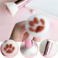 thumbnail image 3 of Brocha de maquillaje con forma de pata de gato, brocha cosmética profesional, corrector y colorete, brocha para polvo y contorno, 3 of 8