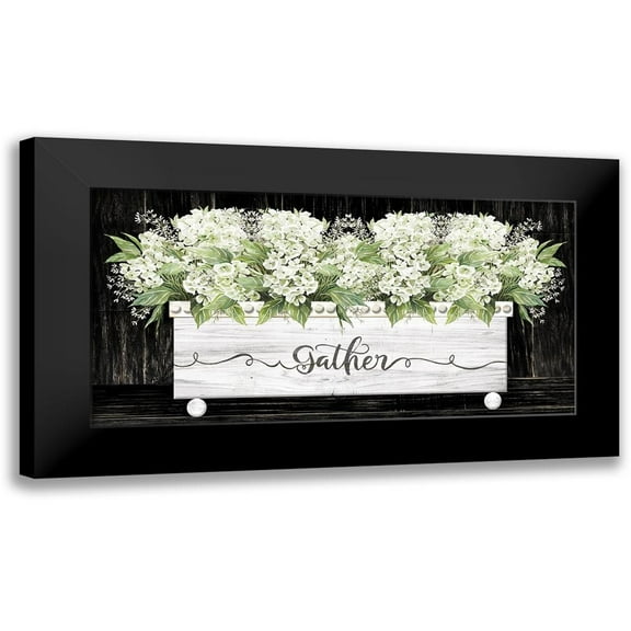 Jacobs, Cindy 14x9 Black Modern Framed Museum Art Print Titled - Gather Wood Box