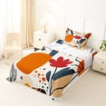 thumbnail image 5 of Erosebridal Modern Abstract Aesthetic Twin Sheet Sets,Colorful Flowers Bedding For Men Women 3-Piece, 5 of 6