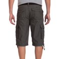 thumbnail image 2 of Unionbay Men's Cordova Belted Messenger Cargo Short - Reg and Big and Tall Sizes, flint, 46, 2 of 2
