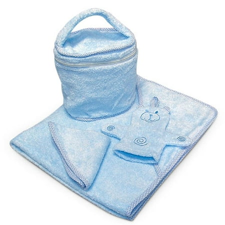 Terry Bath Time Gift Set, 0-9 Months