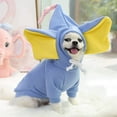 thumbnail image 2 of BT Bear Pet Clothes, Dogs Hooded Sweatshirt Fruit Warm Coat Sweater Cold Weather Costume for Puppy Small Medium Large Dog Blue Elephant XL, 2 of 5