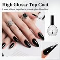 thumbnail image 3 of Esmalte de uñas Top Coat OpenLive, 16,5 ml, secado rápido, alto brillo, 3 of 7