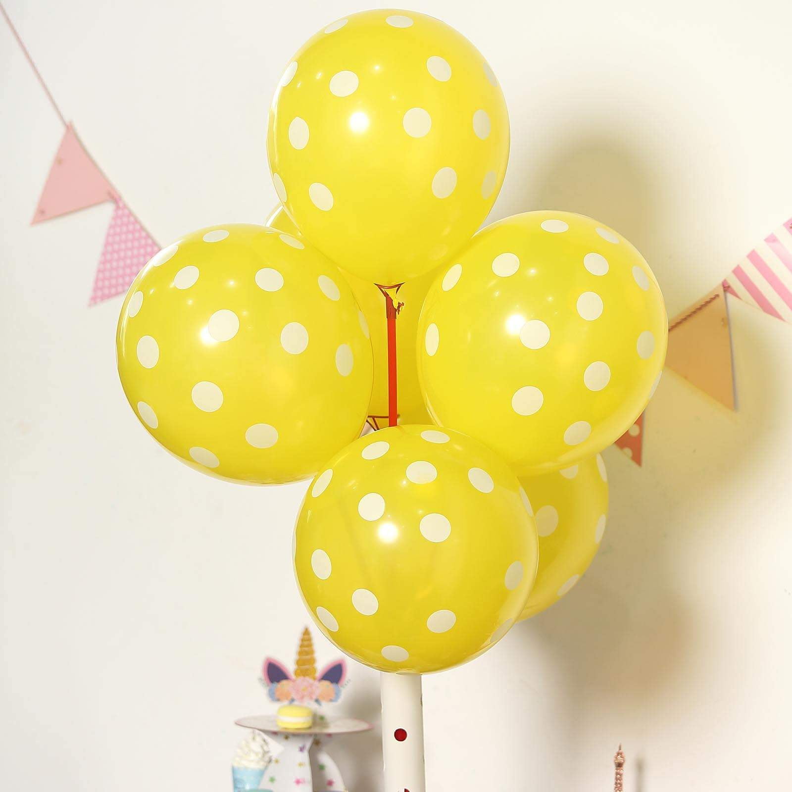 Efavormart 12" SENSATIONAL Polkadot Latex Balloons Wedding ...