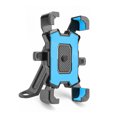 thumbnail image 1 of Matsuzay Soporte de teléfono para bicicleta, soporte de bicicleta ajustable antideslizante de 4,5-6,8 pulgadas, accesorio de soporte de montaje portátil Electrónica Azul para espejo, 1 of 6